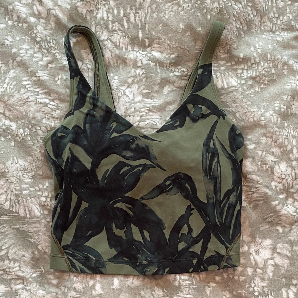 Lululemon Align Tank Top Rare Botanical/Jungle